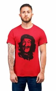 Che-Guevara-Barry Chuckle T-Shirt Red