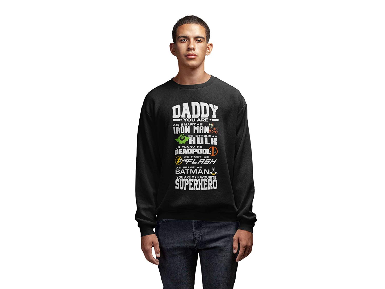 Superhero Dad Sweatshirt | T Shirt Memes