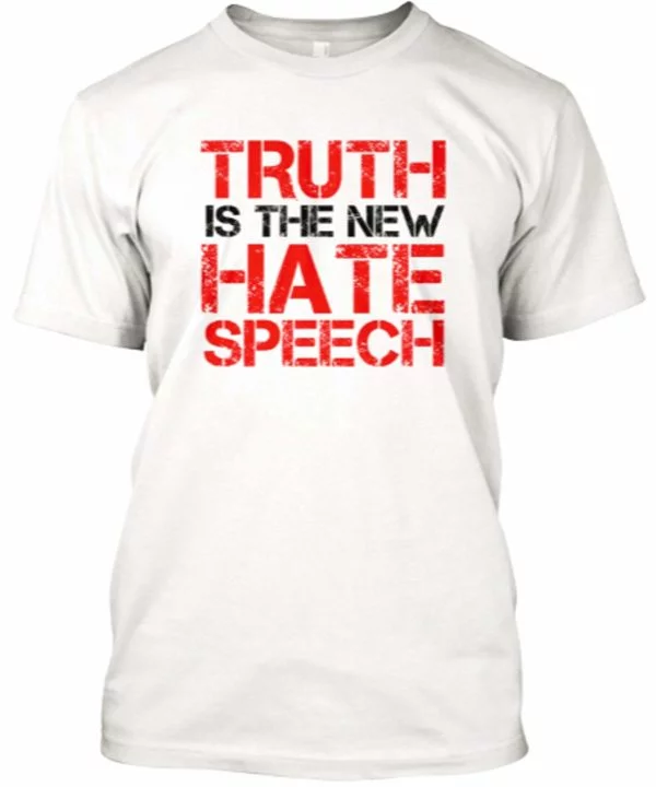 Truth New Hate T-Shirt White