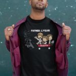 father of the year darth vader shirt Black B