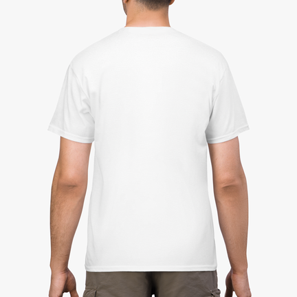 White Unisex Crew Neck T-Shirt | T Shirt Memes