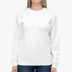 Lady Unisex Crewneck Sweatshirt Front