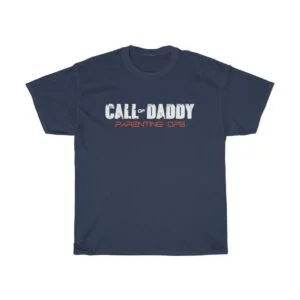 Call Of Daddy Parenting Ops Father's Day tshirt - navy blue