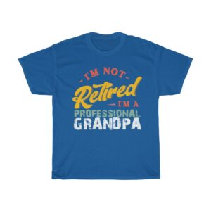 Professional Grandpa Father's Day tshirt - blue