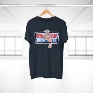 Bubba Gump Shrimp Co Single Jersey Men's T hanging-shirt