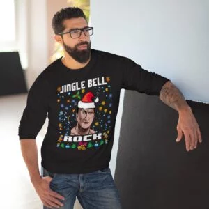 JINGLE BELL ROCK Unisex Crew Neck Sweatshirt for men