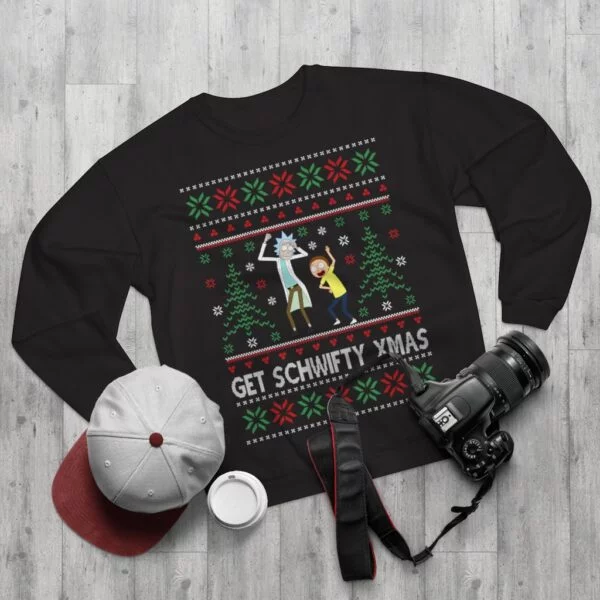 Get Schwfty Christmas Sweater front