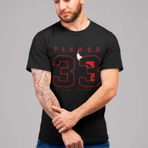 Pippen 33 Basketball Legend T Shirt