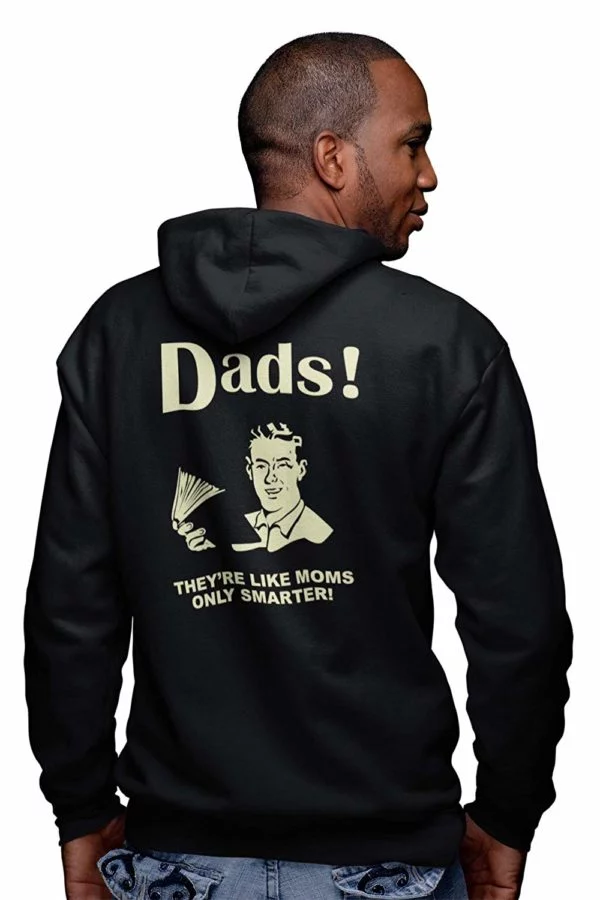 Fathers Day Hoodie black