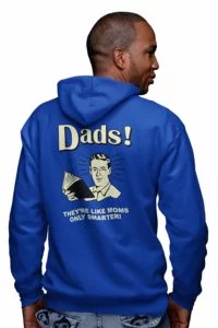 Fathers Day Hoodie blue