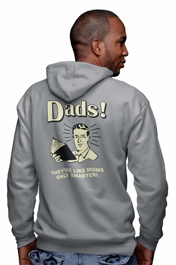 Fathers Day Hoodie grey