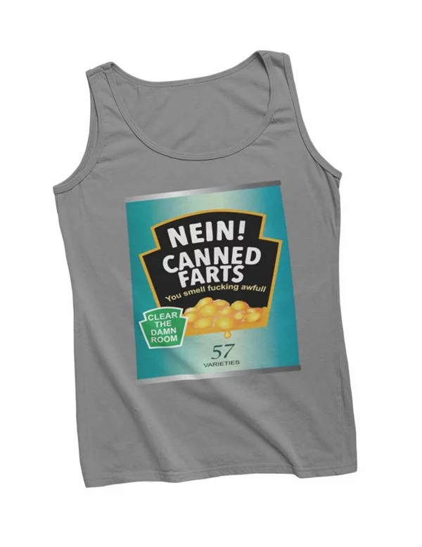 Nein Canned Farts Vest grey