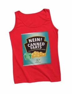 Nein Canned Farts Vest red