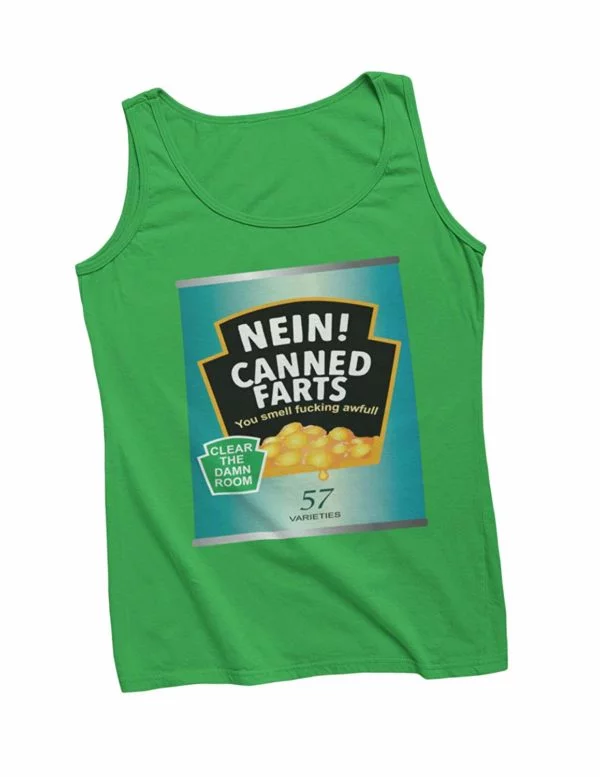 Nein Canned Farts Vest green