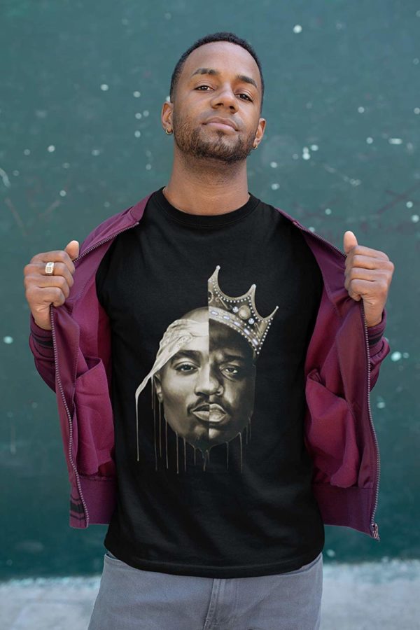 2Pac - notorius BIG hip hop tshirt