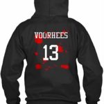 Voorhees 13 Jason Horror Hoodie black