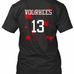 Voorhees 13 Jason Horror T-Shirt black